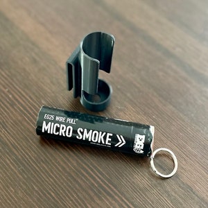 Smoke Canister Open Belt Clip 3D Design