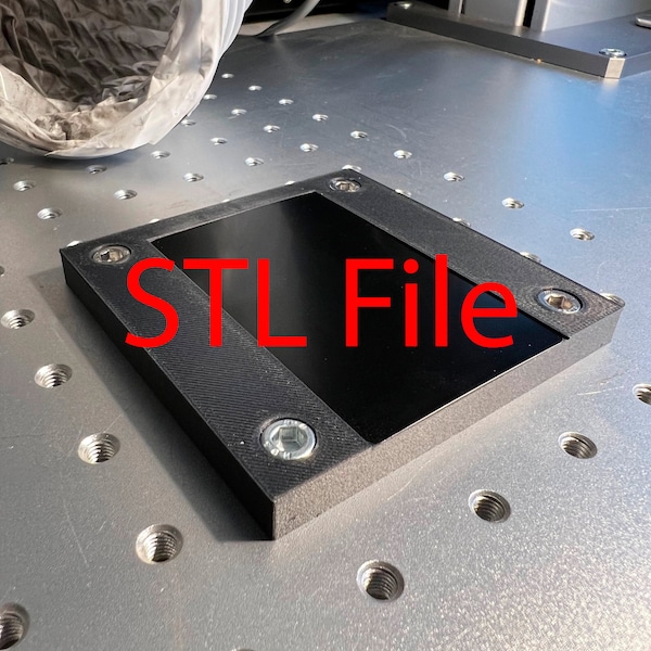 STL file Business Card jig for Fiber Laser