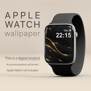 Gold Apple Watch Wallpaper Luxury Apple Watch Face Black and Gold
