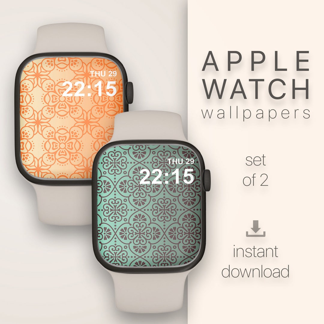 Colorful Apple Watch Faces Watch Wallpaper Bright Colors - Etsy
