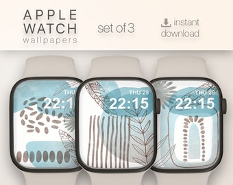 Artistic Apple watch wallpapers, Smartwatch wallpapers, Abstract Apple watch screen wallpaper, digital wallpapers for watches lock screen