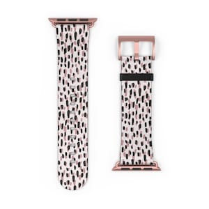 Fashion Apple Uhrenarmband mit Animal print, Apple Watch Armband für Apple Watch Serien 9, 8, 7, 6, 5, 4, SE, Ultra, Kunstleder Uhrenarmbänder