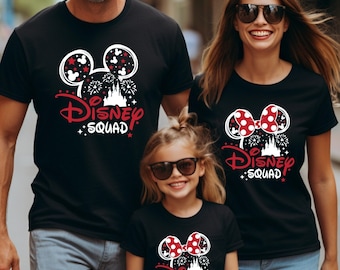 Custom Disney Squad Shirt, Disney Family Shirt, Disney Vacation Shirt, Disneyland Shirt, Matching Disney Shirts, Disneyworld Shirts