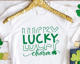 Lucky Charm Shirt, Saint Patricks Day Shirt, Shamrock Shirt, Four Leaf Clover Shirt, Lucky Irish Shirt, Drinking Shirt, St Patricks Day Gift