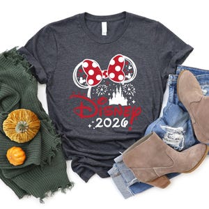 Disney 2026 Family Trip Shirt, Disney Family Matching Shirts, Custom Disney Family Shirts, Disneyland Shirt, Matching Family Tee image 5