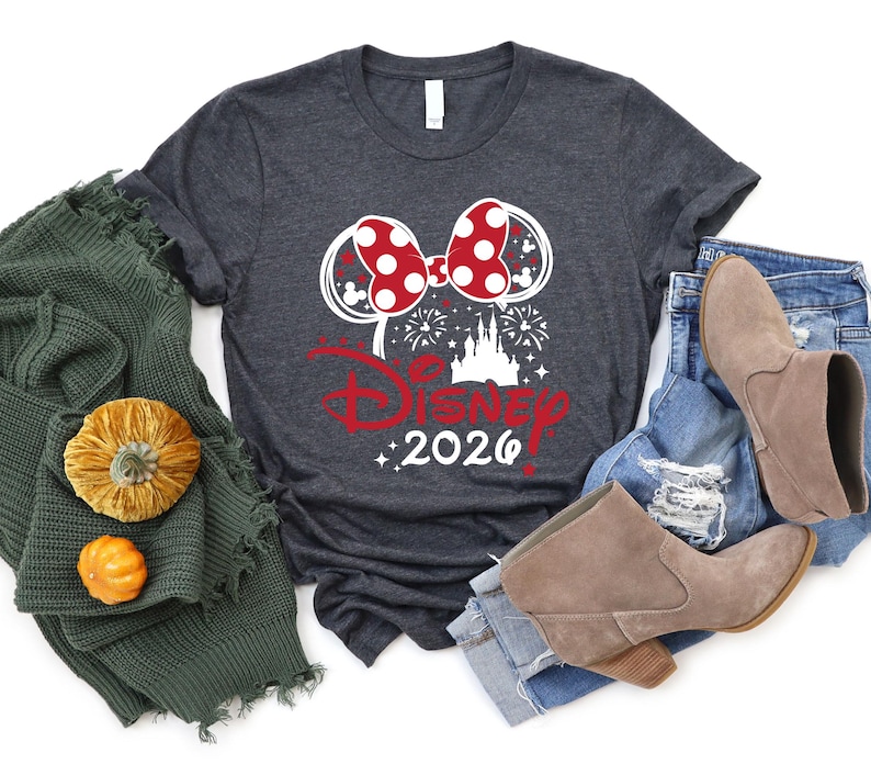 Disney 2026 Family Trip Shirt, Disney Family Matching Shirts, Custom Disney Family Shirts, Disneyland Shirt, Matching Family Tee image 5