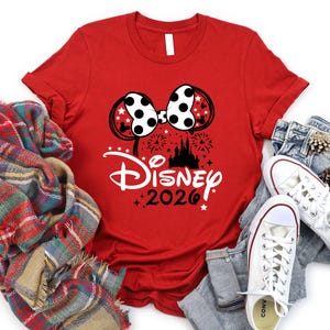 Disney 2026 Family Trip Shirt, Disney Family Matching Shirts, Custom Disney Family Shirts, Disneyland Shirt, Matching Family Tee image 3