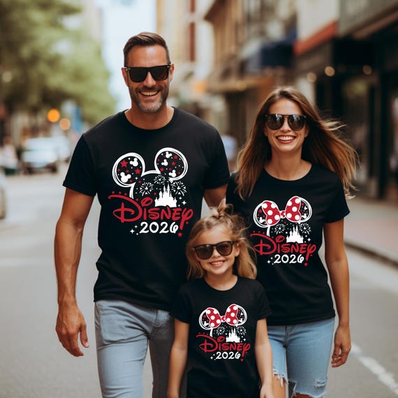 Custom Disney 2026 Shirt, 2026 Disney Tees, Disneyworld Shirts, Disney Trip Shirts, Disney Family Matching Shirt, Disney Vacation T-Shirt