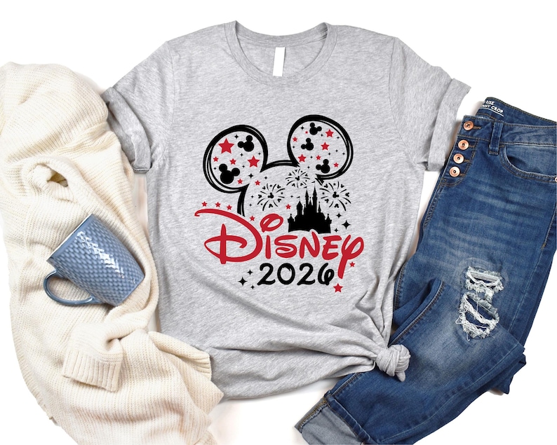 Disney 2026 Family Trip Shirt, Disney Family Matching Shirts, Custom Disney Family Shirts, Disneyland Shirt, Matching Family Tee image 6