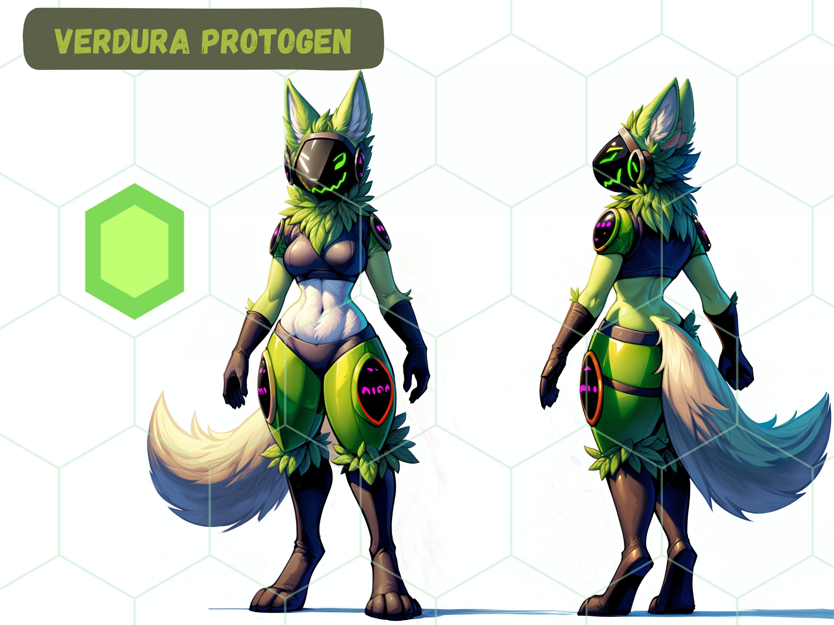 protogen fursona + species info