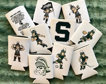 Michigan State Spartans Can Cooler: Officially Licensed MSU Koozie