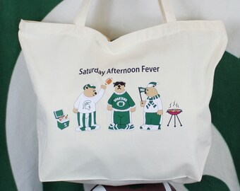 Michigan State Spartans Tote Bag (Officially Licensed)