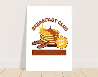 Afiche artístico CLUB DEL DESAYUNO