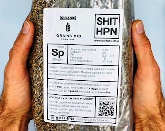 29kg Value Pack FREE POSTAGE  Super fast sorghum Spawn Bag - Properly hydrated,  ,Sterilized - Mushroom Grow Bag - Shi*hpn I Unicorn T10