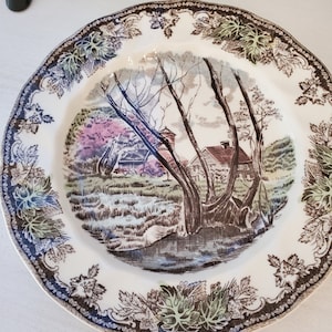 Johnson Brothers Friendly village salad plates (2)