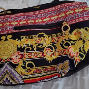 Rare Authentic Versace Baroque Sack Bag Vintage 1990s
