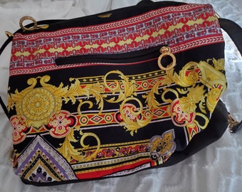 Rare Authentic Versace Baroque Sack Bag Vintage 1990s