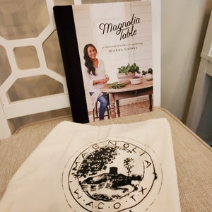 Magnolia Table Joanna Gaines Cookbook and Tea Towel