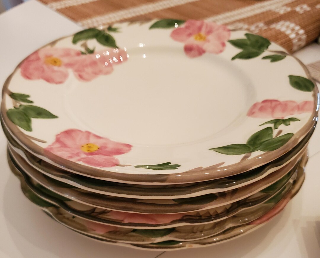 Large Salad Bowl Desert Rose