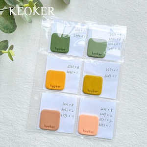 KEOKER Livre de recettes de couleurs en pâte polymère à feuilles mobiles, livre de rangement de recettes de couleurs en pâte polymère, 20 pages avec scellés, peut contenir 120 PCS de couleur image 4