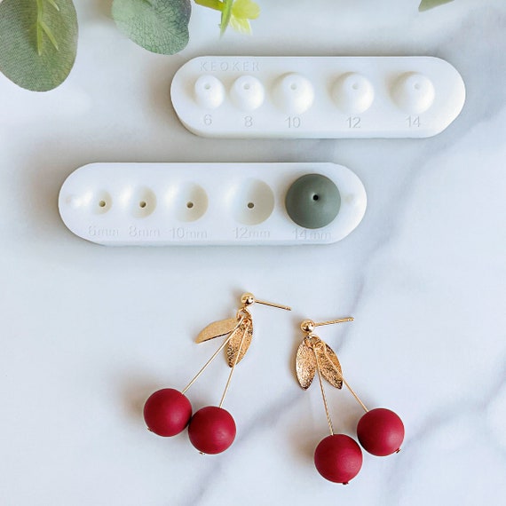 Keoker Polymer Clay Bead Hole Maker - Lochbohrer Für Perlen & Ohrringe