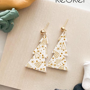 GOTO CLAY TOOLS Christmas Silk Screen Stencils For Polymer Clay - 3 PC Ho Ho Pattern Set (SSCMB-64) - View #2