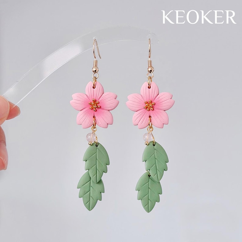 KEOKER 18K Gold Filled Flower Centers (10 PCS), Floral Stamens, DIY Flower Findings, Polymer Clay Tools, Jewellery Findings image 5