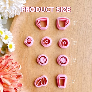 Valentine's Day Clay Cutters - 20 Heart Shapes For Jewelry Making | Polymer Clay Earring Cutters Set