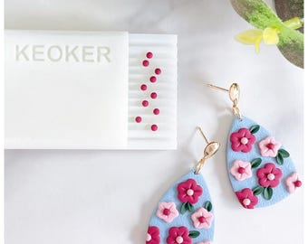 Keoker Polymer Clay Bead Roller - Perlenformer Für 8mm, 10mm, 12mm Runde Ton Perlen