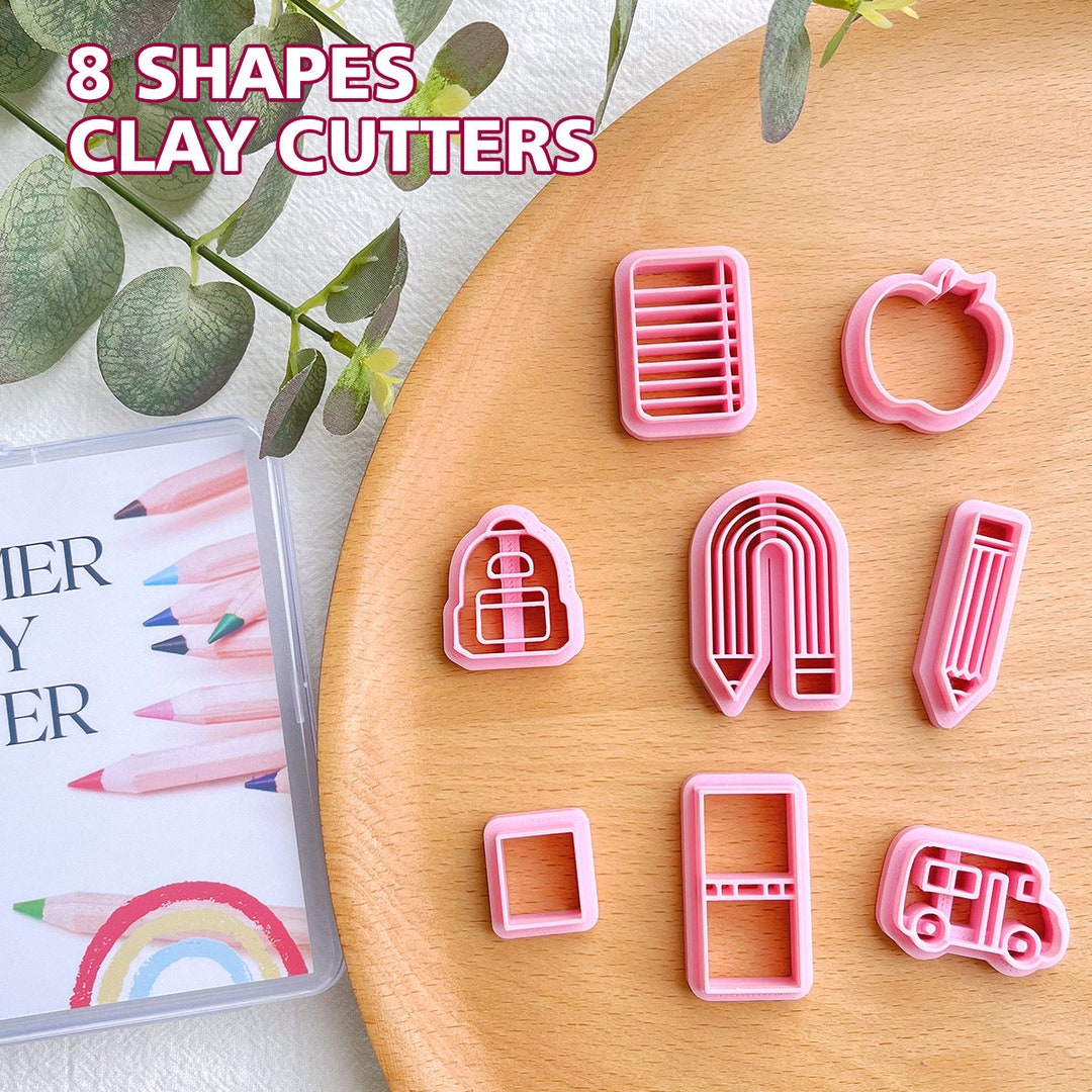 Keoker Clay Cutters for Polymer Clay Jewelry, Hoop Polymer Clay