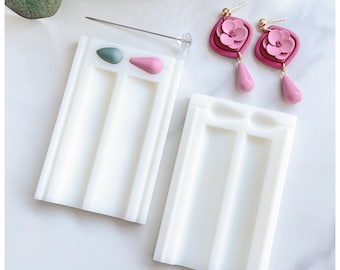 Keoker Polymer Clay Bead Roller & Bead Hole Maker, Clay Bead Maker, Polymer Clay Earring Tool, Polymer Clay Molds for Jewelry