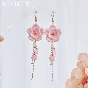 KEOKER 18K Gold Filled Flower Centers (10 PCS), Floral Stamens, DIY Flower Findings, Polymer Clay Tools, Jewellery Findings image 4