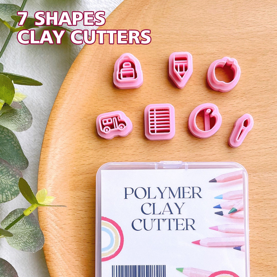 Keoker 15 Organic Shape Clay Cutters for Polymer  