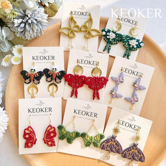 Puocaon 11-Piece Dragon Polymer Clay Cutters Set - For Jewelry Making & Earrings