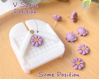 Ohrstecker-Werkzeug Für Ton & Schmuckherstellung | Perfektes Set Für Bastler & Hobbykünstler