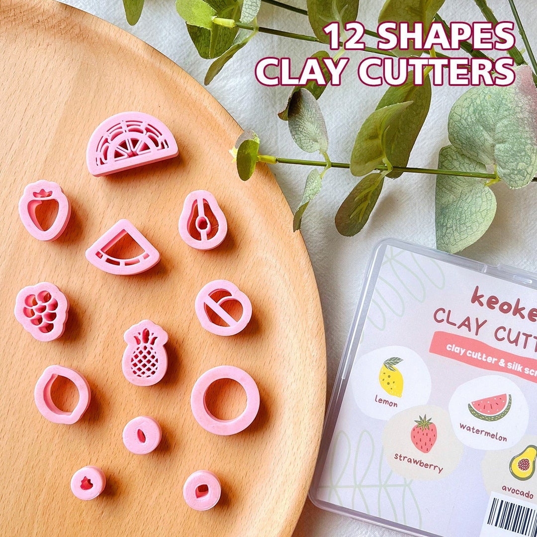 KEOKER Christmas Polymer Clay Cutters (11 Shapes)