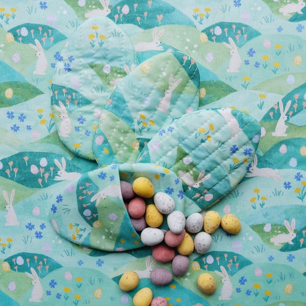 Reusable Quilted Easter Eggs