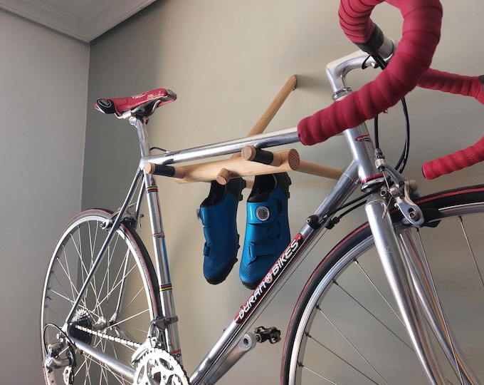 Bike Wall Rack - Bike Wall Mount - Easiest one screw installation