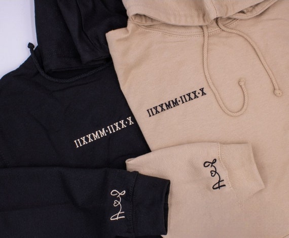 bestickter hoodie personalisiert