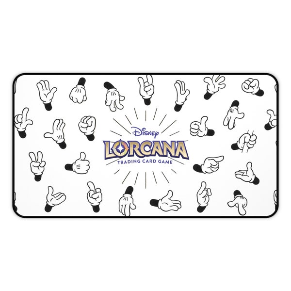Lorcana Playmat Mouse Gloves Logo