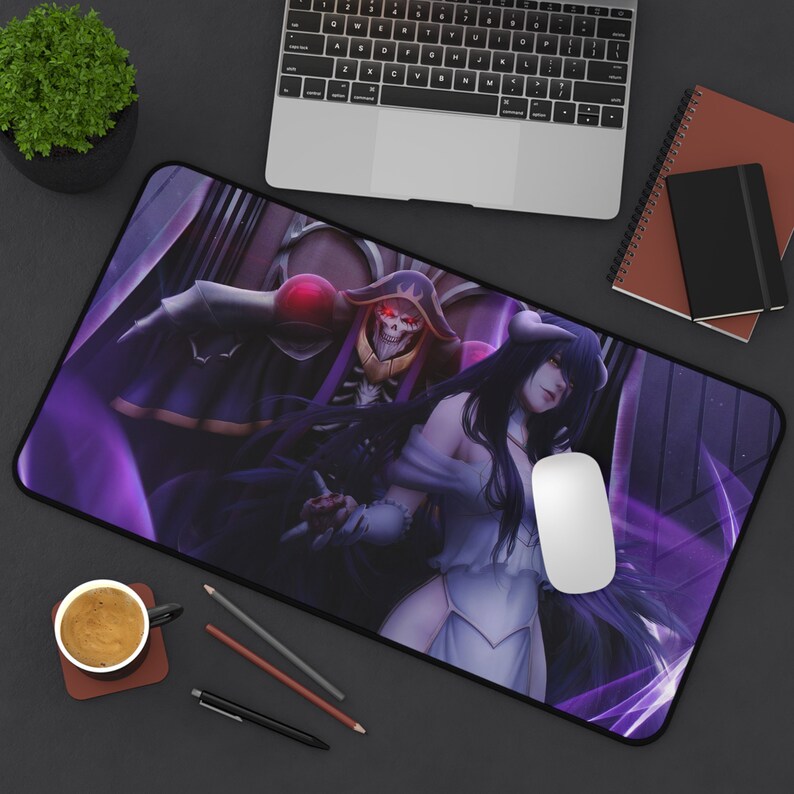 Anime Mouse Pad Overlord Albedo Mouse Pad Albedo Mouse Pad Etsy