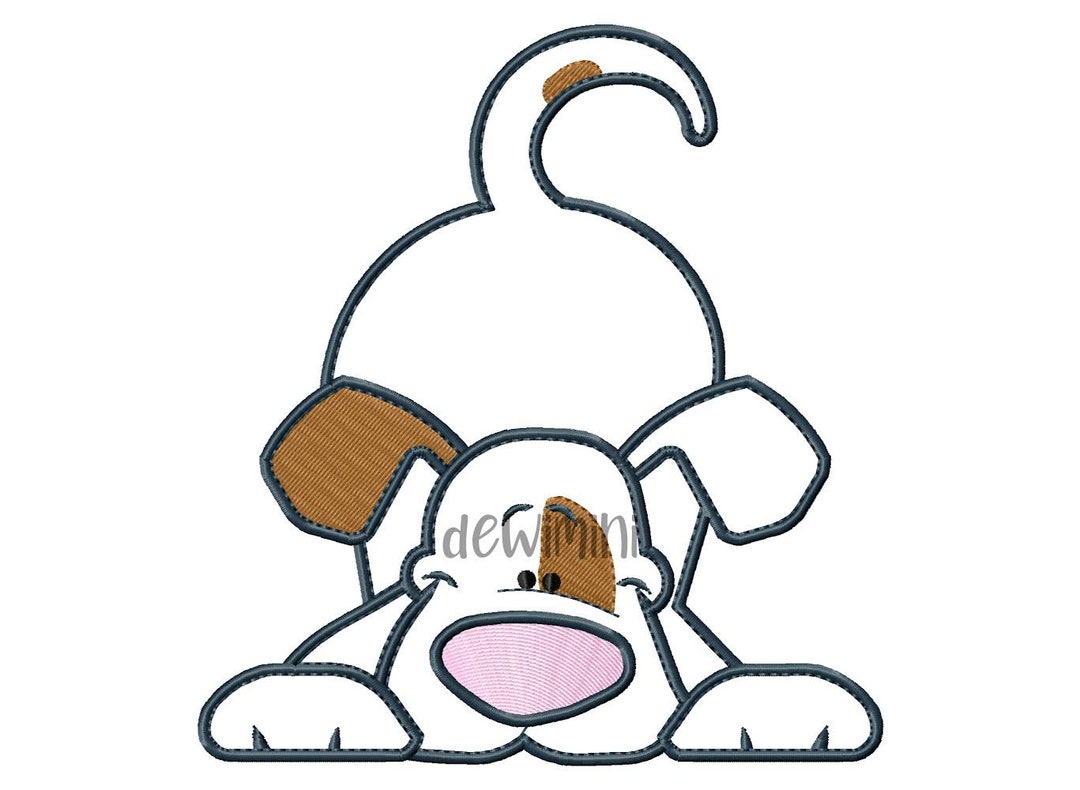 Dogs Applique Embroidery Designs, Dogs Embroidery Designs, Puppy