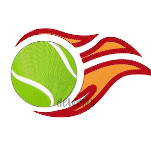 Tennis Ball Machine Embroidery Design, Tennis embroidery design, Sport Embroidery Design, Ball Embroidery Design, 5 Sizes