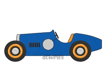 Retro Car Embroidery Design, Vintage Car Embroidery Design, Vehicle Embroidery Design, Machine Embroidery Design, 5 Sizes