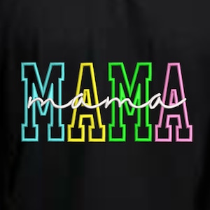 Mama vintage Coquette Embroidery Design, Mama Applique Embroidery pattern, Machine Embroidery Design, Mama Shirt For Mothers Day