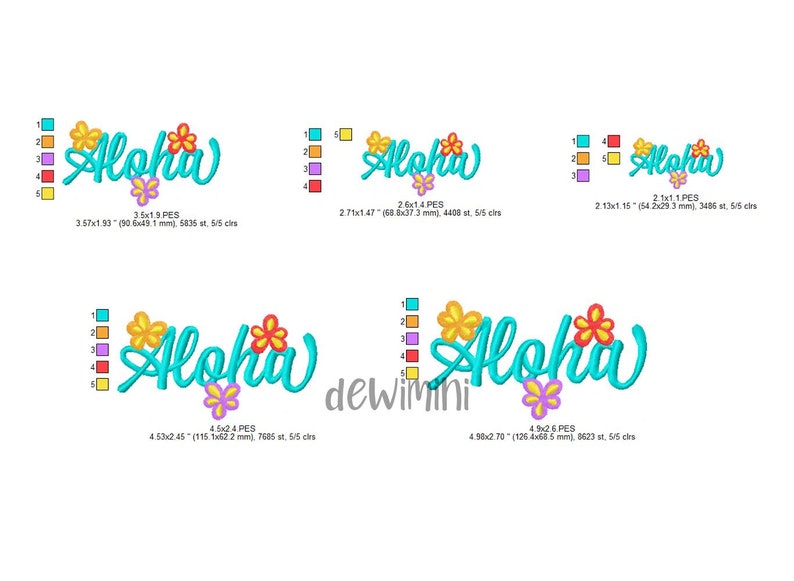 Hawaiian Luau - E-Patches & Crests - Foto 6