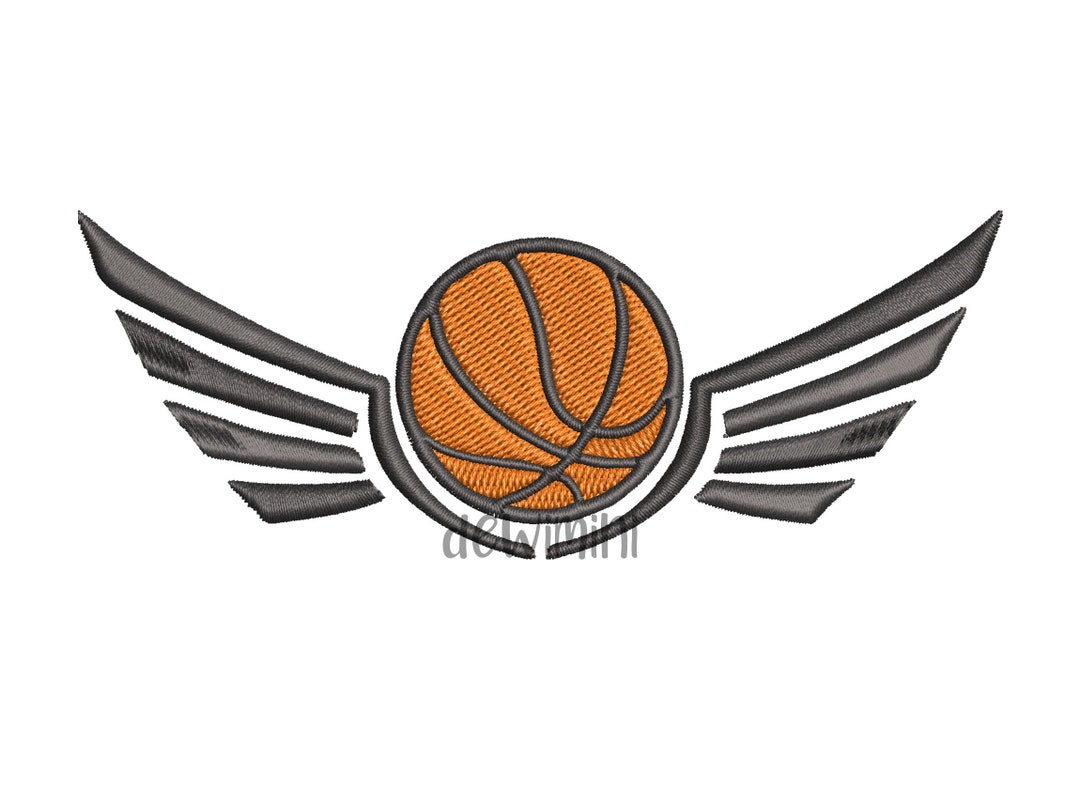 Basketball Logo Embroidery Design, Design, Basketball Embroidery Design