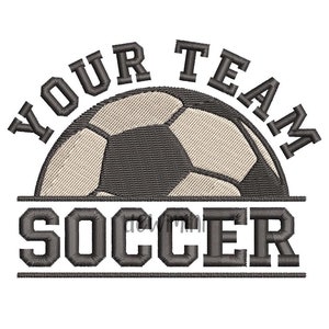 Soccer embroidery design name, Split Soccer Football Embroidery, Soccer Ball Design,Soccer Ball embroidery, Sport Embroidery Design, 4 Sizes