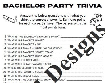 Baking Trivia Baking Trivia Game Printable Baking Trivia - Etsy