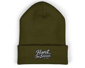 Hunting Beanie | Whitetail Hunter Beanie | Gift for Hunter | Hunt The Season